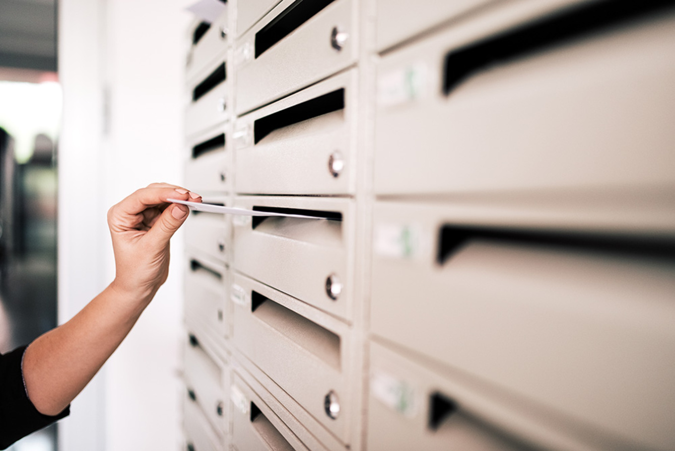 Briefkasten­systeme bei Wiedmann Elektrotechnik in Burgthann / Großvoggenhof