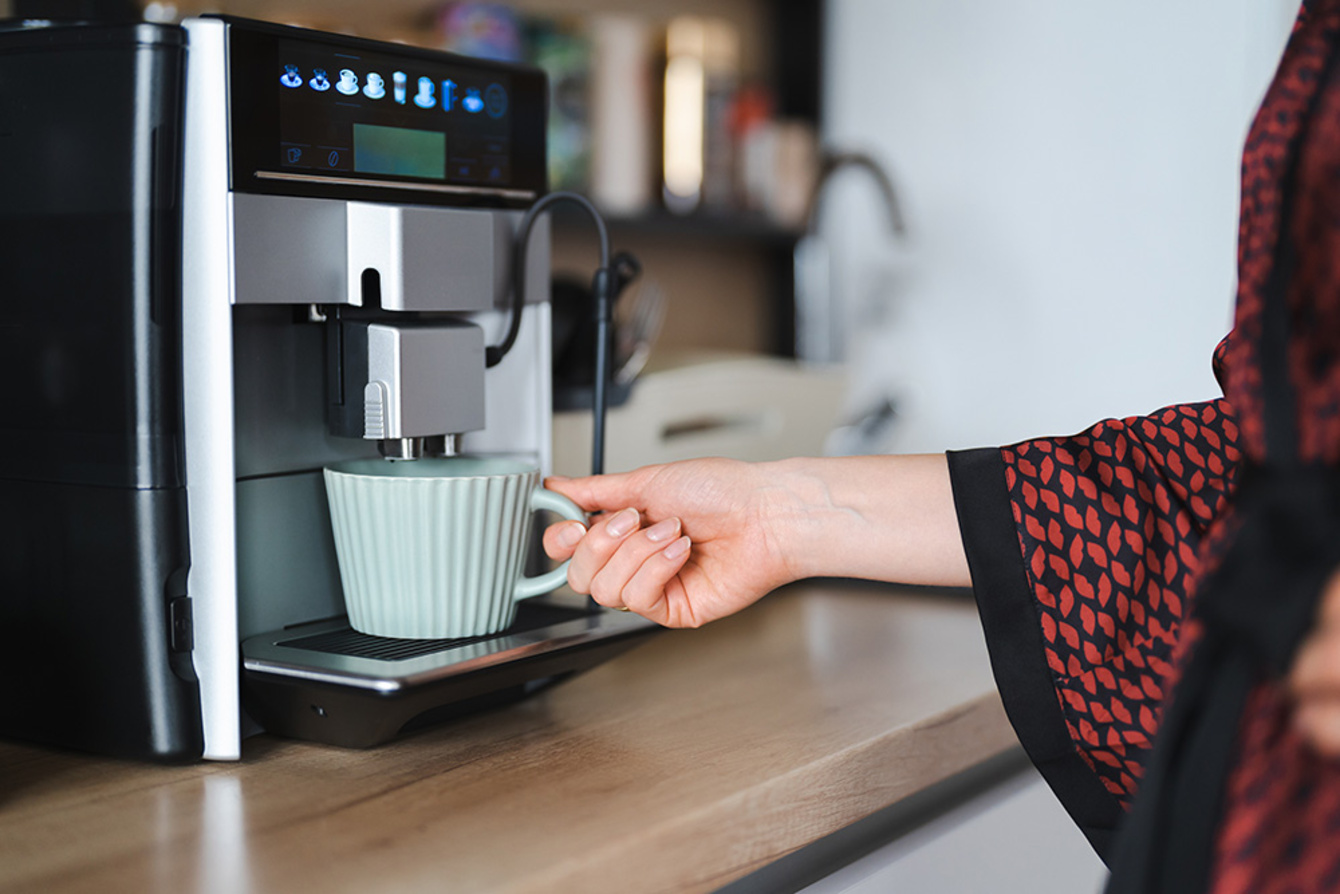Kaffee­maschinen bei Wiedmann Elektrotechnik in Burgthann / Großvoggenhof